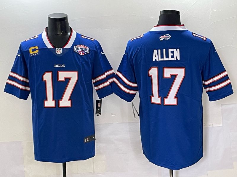 Men 2025 Buffalo Bills #17 Allen Blue Nike Limited NFL Jersey 003->buffalo bills->NFL Jersey